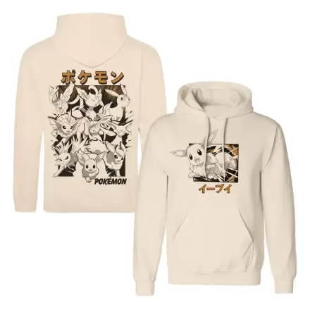 Pokémon Majica s kapuljačom Eevee Evolutions Katakana fotografija proizvoda