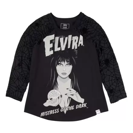 Elivira by Loungefly Tee majica T-shirt Unisex nabrana raglan  fotografija proizvoda
