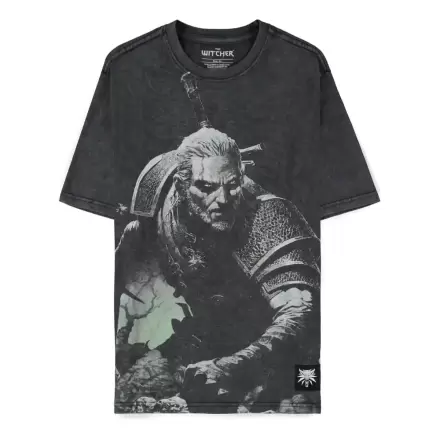 The Witcher Wild Hunt Majica Geralt Washed fotografija proizvoda