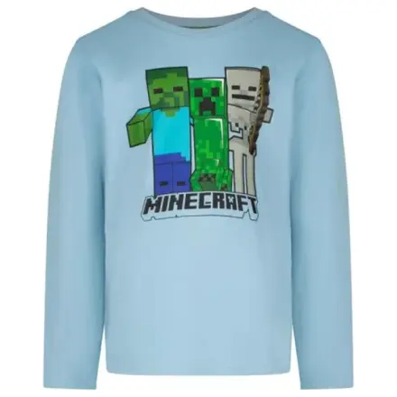Minecraft Trio Blue majica dugih rukava za djecu, top fotografija proizvoda