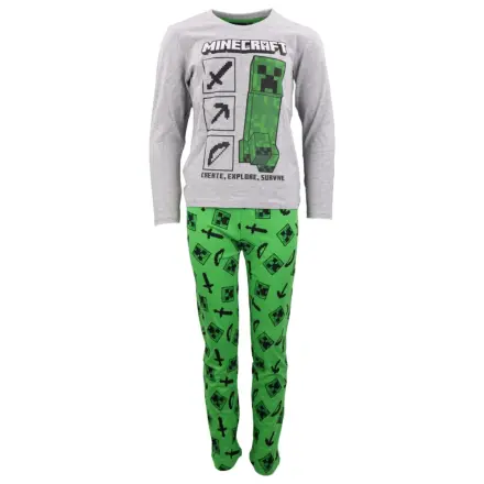 Minecraft Create, Survive Duge dječje pidžame fotografija proizvoda