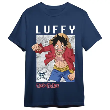 One Piece Monkey D. Luffy Karta odrasla majica fotografija proizvoda