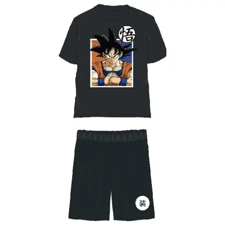 Dragon Ball Saiyan Black Dječja kratka pidžama fotografija proizvoda