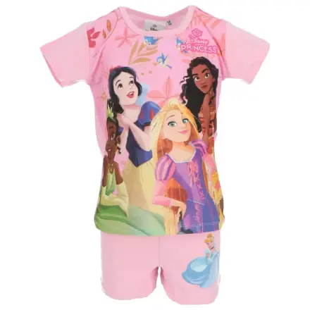 Disney Princesses Friendship Light Pink Kids kratka pidžama fotografija proizvoda
