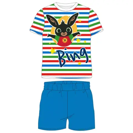 Bing Striped Blue Kids kratka pidžama fotografija proizvoda