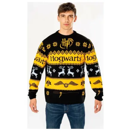 Harry Potter Božićni Džemper Deluxe Hogwarts Pleteni fotografija proizvoda