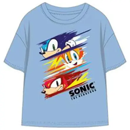 Sonic Speed Rush svijetlo plava dječja majica kratkih rukava, top fotografija proizvoda