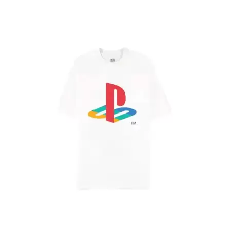 PlayStation Majica Logo White široki kroj fotografija proizvoda