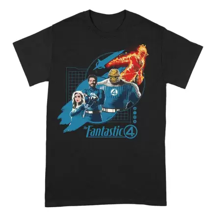 Fantastic Four majica Group Grid Blue fotografija proizvoda