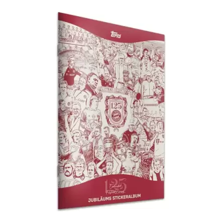 125 Godina FC Bayern München Sticker Collection Album *Njemačka Verzija* fotografija proizvoda
