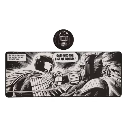 2000 AD podloga za stol i set podmetača Judge Dredd fotografija proizvoda