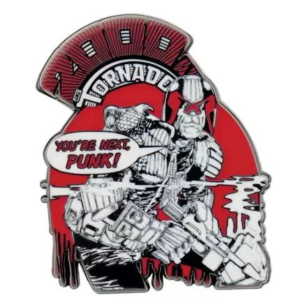 2000 AD bedž Judge Dredd You're Next Punk Limited Edition fotografija proizvoda