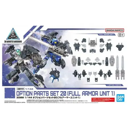 30MM 1/144 set dijelova opcije 20 (Full Armor Unit 1) Model Kit fotografija proizvoda