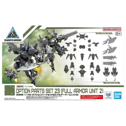 30MM 1/144 Dodatni dijelovi Set 23 (Full Armor Unit 2) Model Kit fotografija proizvoda