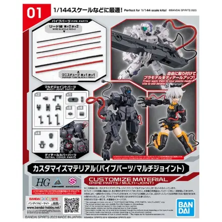 30MM Customize Materijal (Dijelovi cijevi / Više-spojnica) Model Kit fotografija proizvoda