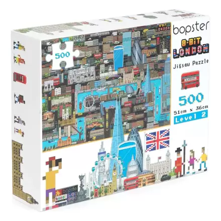 8-Bit Pixel Puzzle London Razina 2 500 dijelova termékfotója