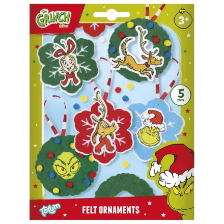 The Grinch Dr. Seuss Božićni ukrasi za drvce, set od 5 komada fotografija proizvoda