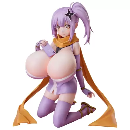 A Ninja and an Assassin Under One Roof Maid PVC kip 1/4 Diecut Sticker Satoko Kusagakure Huge-Breasted Ver. 23 cm fotografija proizvoda