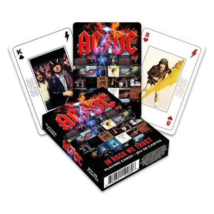 AC/DC Playing Cards U Rock We Trust - Igraće Karte termékfotója