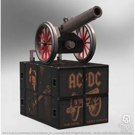 AC/DC Rock Ikonz On Tour Statues Top Cannon 