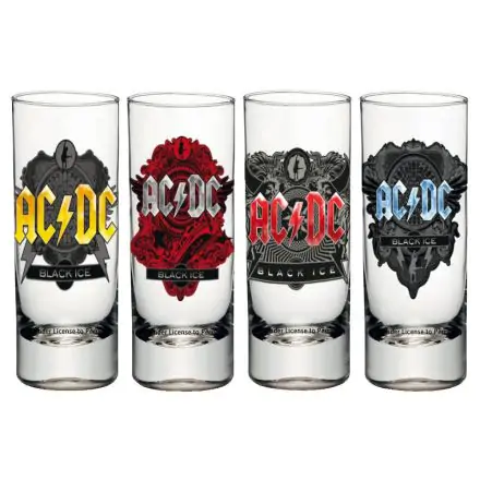 AC/DC Komplet Čašica 4-Pack Black Ice termékfotója