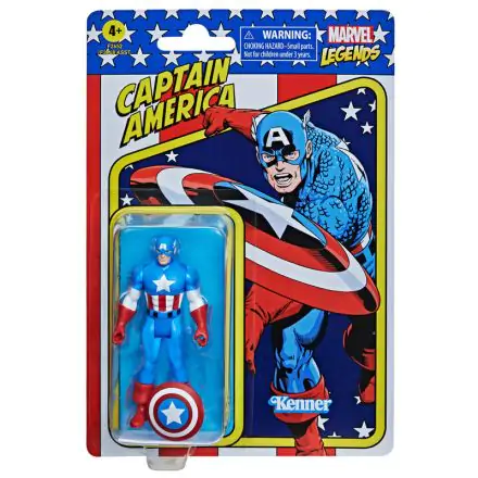 Marvel Legends Retro kolekcija akcijska figura 2022 Captain America 10 cm termékfotója