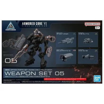 Armored Core VI Weapon Set 05 dodatak za komplet modela fotografija proizvoda