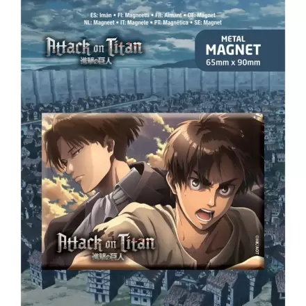 Attack on Titan Magnet za hladnjak Eren & Levi termékfotója