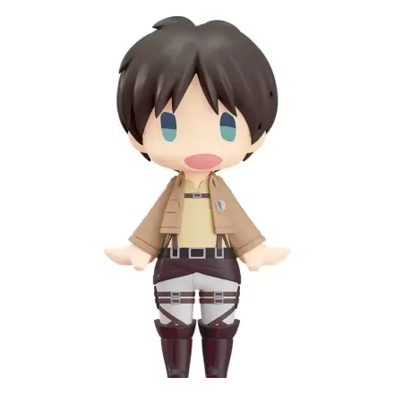 Attack on Titan HELLO! GOOD SMILE akcijska figura Eren Yeager 10 cm termékfotója