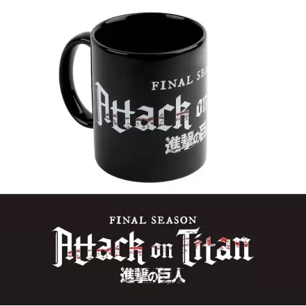 Attack On Titan Logo šalica 350 ml termékfotója