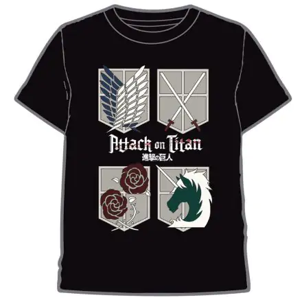 Attack on Titan Majica s logotipima termékfotója