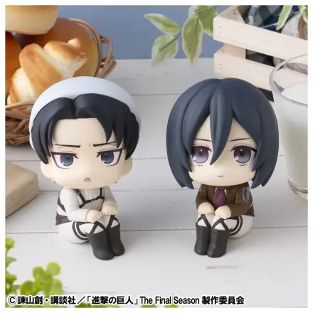 Attack on Titan Look Up PVC figurice Levi Cleaning up Ver. & Mikasa Ackerman (s poklonom) 11 cm fotografija proizvoda