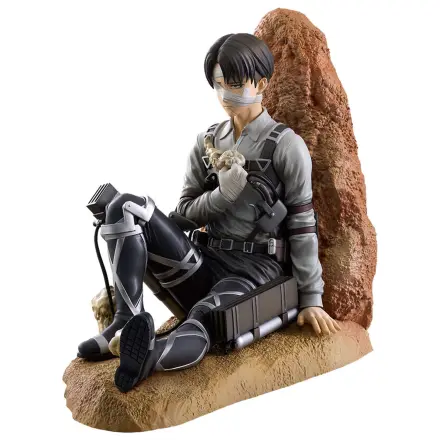 Attack on Titan Mega Impact Levi Battle of Heaven and Earth Ichibansho figura 11cm fotografija proizvoda