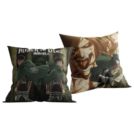 Attack on Titan jastuk 40x40 cm fotografija proizvoda