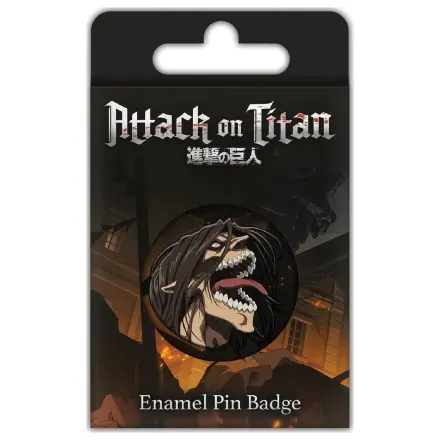 Attack on Titan Enamel značka S3 (Eren Titan Rage) fotografija proizvoda