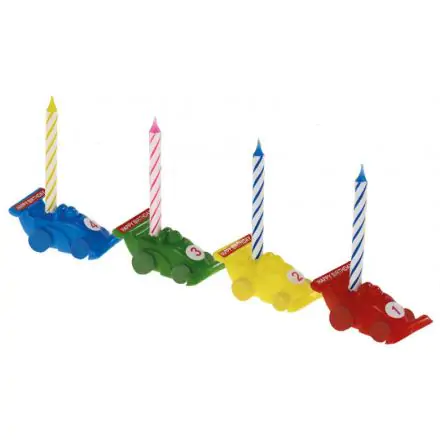 Cars Šarene Happy Birthday Svijeće Set od 4 fotografija proizvoda