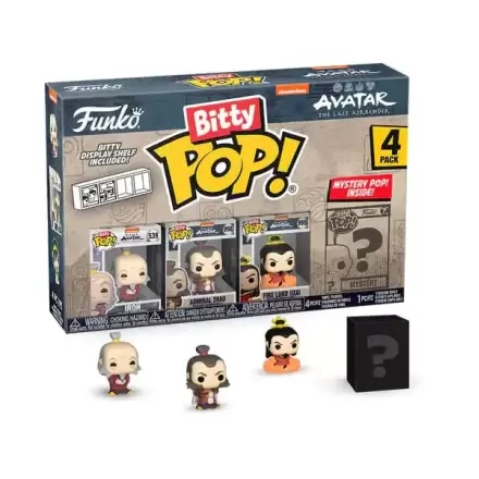 Avatar: Posljednji Airbender Bitty Funko POP! Vinilna figura 4-Pack Iroh 2,5 cm termékfotója