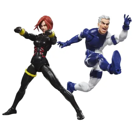 Avengers Marvel Legends Akcijska figura dvostruko pakiranje Black Widow & Quicksilver 15 cm fotografija proizvoda