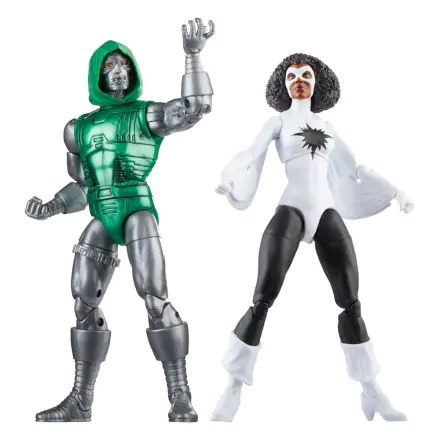 Avengers Marvel Legends akcijske figure Captain Marvel vs. Doctor Doom 15 cm termékfotója