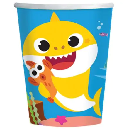 Baby Shark papirnate čaše 8 kom 250 ml fotografija proizvoda
