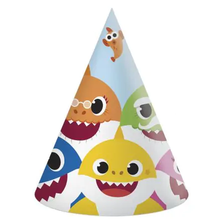 Baby Shark party šešir, stožasti šešir 6 komada fotografija proizvoda