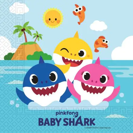 Baby Shark salvete 20 kom fotografija proizvoda