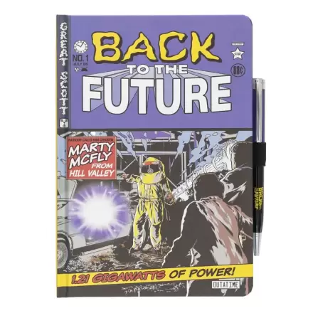 Back to the Future A5 premium bilježnica + kemijska olovka termékfotója