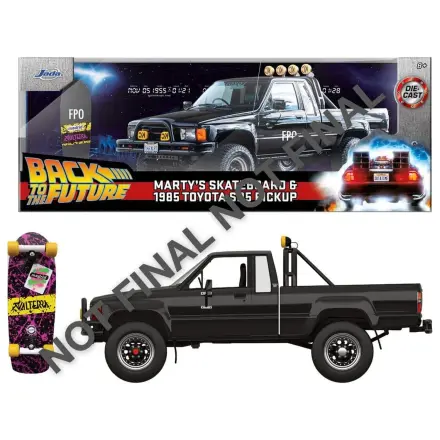Back to the Future Lijevano vozilo 1:24 Marty's Skateboard 1985 Toyota fotografija proizvoda