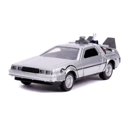 Back to the Future II Hollywood Rides Metalni Model Lijevanjem 1/32 DeLorean Time Machine termékfotója