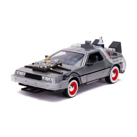 Povratak u budućnost III Hollywood Rides Diecast Model 1/24 DeLorean Vremeplov termékfotója