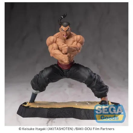 Baki-Dou Luminasta PVC figura Kaioh Retsu 15 cm fotografija proizvoda