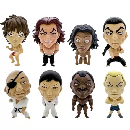 Baki Hanma 16d Kolekcionarska Figura Kolekcija PVC Figure Set od 8 Baki Hanma 6 cm fotografija proizvoda