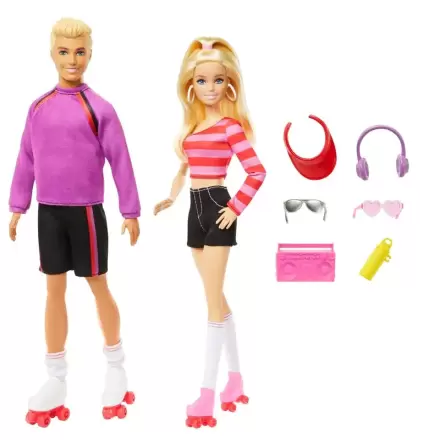 Barbie pack 2 Barbie i Ken Skateri lutke fotografija proizvoda