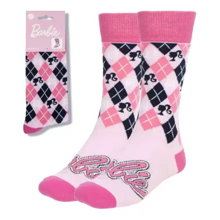 Barbie Čarape Logo Pink 36-43 fotografija proizvoda